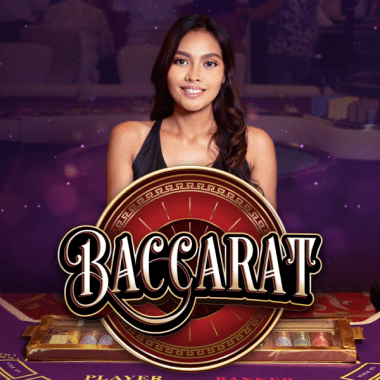 Baccarat live casino game